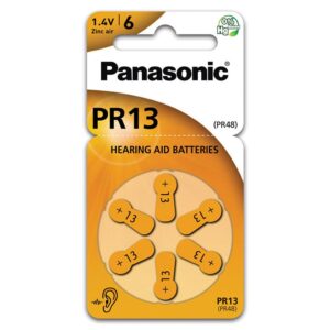 Μπαταρία ακουστικών βαρηκοίας PR13 Panasonic