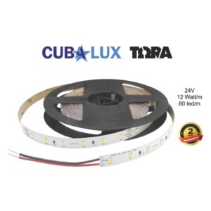 Ταινία LED 12 Watt 24V ουδέτερο λευκό CUBALUX