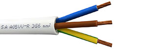 Καλώδιο ΝΥΜ (Α05VV-U) 3*4mm²