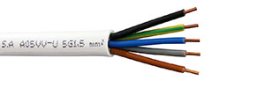 Καλώδιο ΝΥΜ (Α05VV-U) 5*1.5mm²
