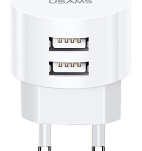 Φορτιστής τοίχου USB 20W USAMS T20 λευκός