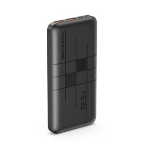 Φορητό Power bank 10000 mAh USB Type C μαύρο