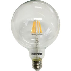Λάμπα LED G120 Filament γλόμπος 8 Watt θερμό λευκό GEYER