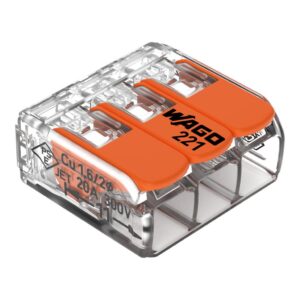 Κλέμα αυτόματη 0,2-4mm τριπλή WAGO