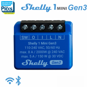 Smart διακόπτης Shelly Mini 1 Plus