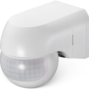Ανιχνευτής κίνησης επίτοιχος IR 500W 220° 12m IP44 λευκός GEYER