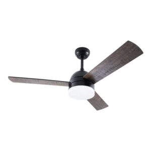 Ανεμιστήρας οροφής “MODENA” μαύρος-ξύλο 48″ DC35W REMOTE+18W LED LIGHT 3 CCT