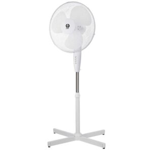 Ανεμιστήρας δαπέδου ορθοστάτης λευκός 50 Watt 16″ Felix